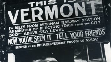 NP2101 This is Vermont sign